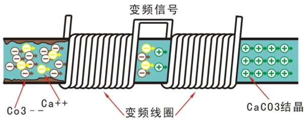 供应变频电子感应式水处理器