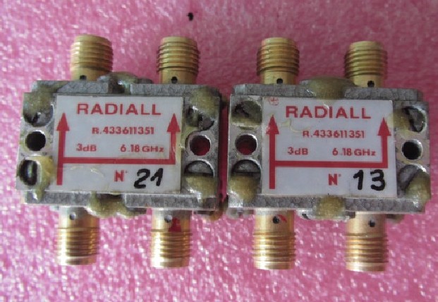 RADIALL R433611351 6-18GHz 3dB SMA 90度功率 功分器 电桥